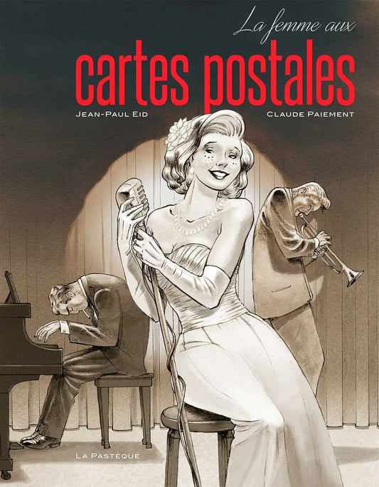 La femme aux cartes postales